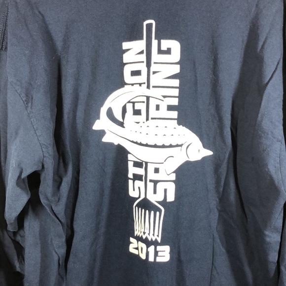 Gildan Bud Light 2013 Sturgeon Spearing LS top L - Picture 6 of 7